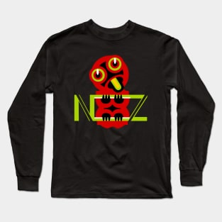 Pop Art Tiki Long Sleeve T-Shirt